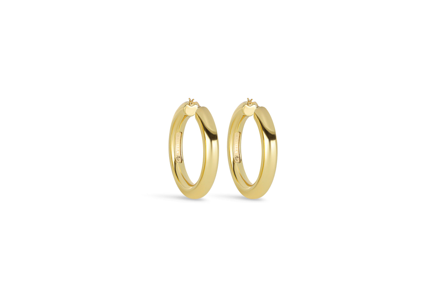 orecchino timeless spessore 0,8 cm
