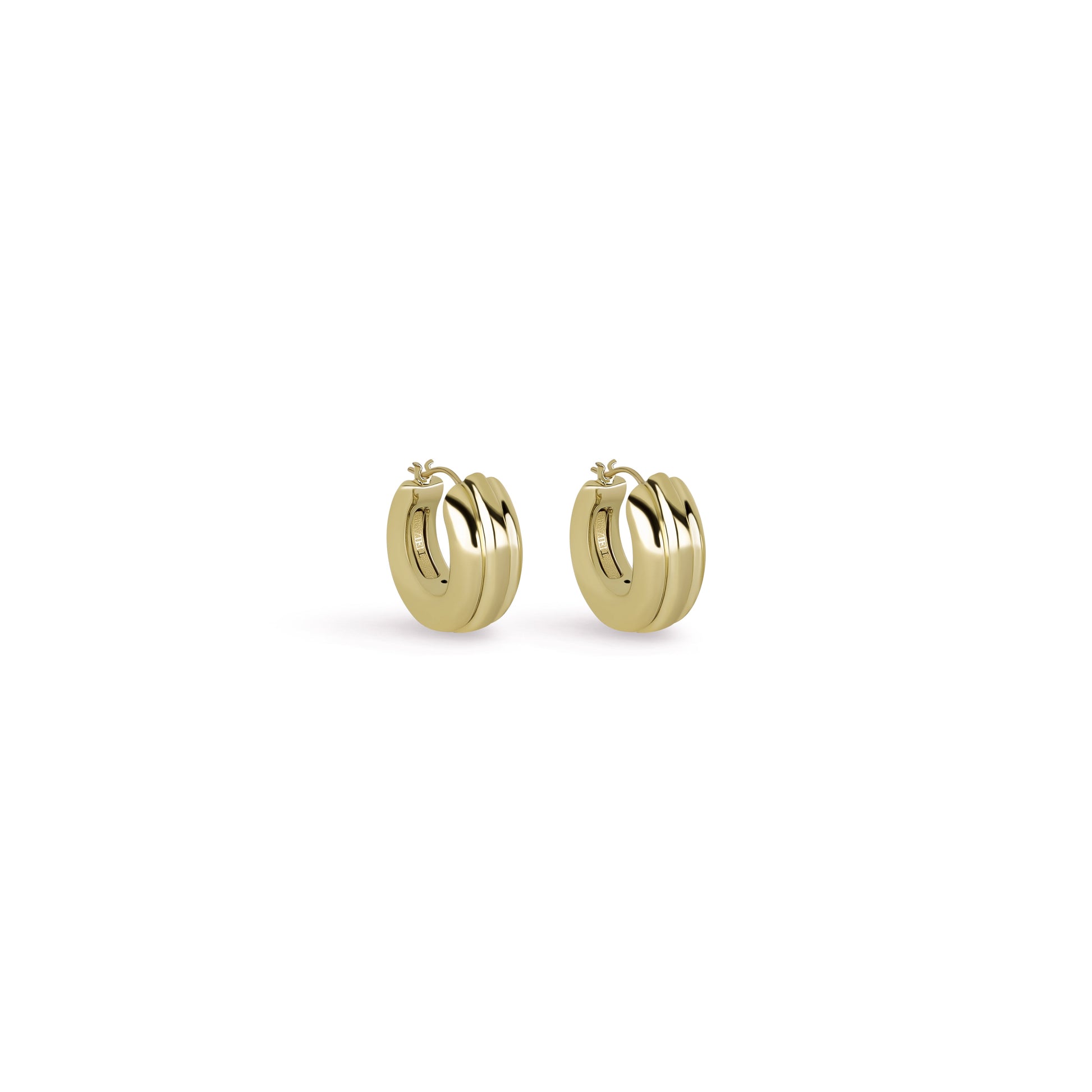 Orecchino Doppio Cerchio · 14K