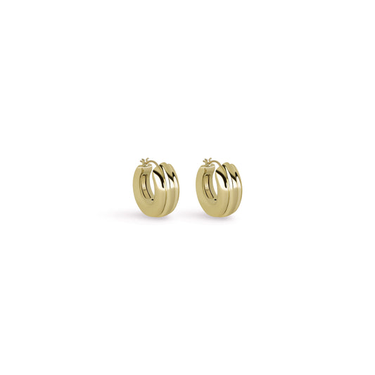 Orecchino Doppio Cerchio · 14K