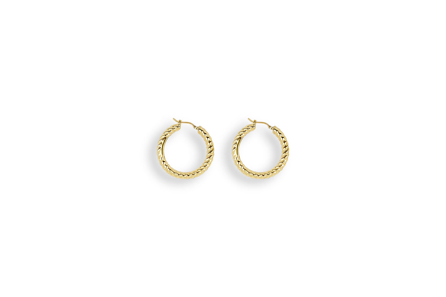 orecchino timeless spirale spessore 0,4 cm