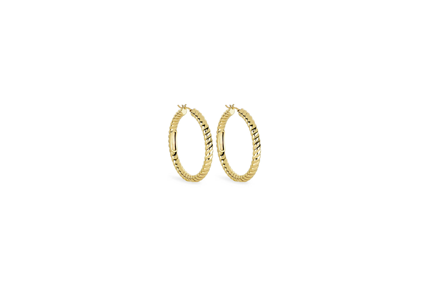 orecchino timeless spirale spessore 0,4 cm
