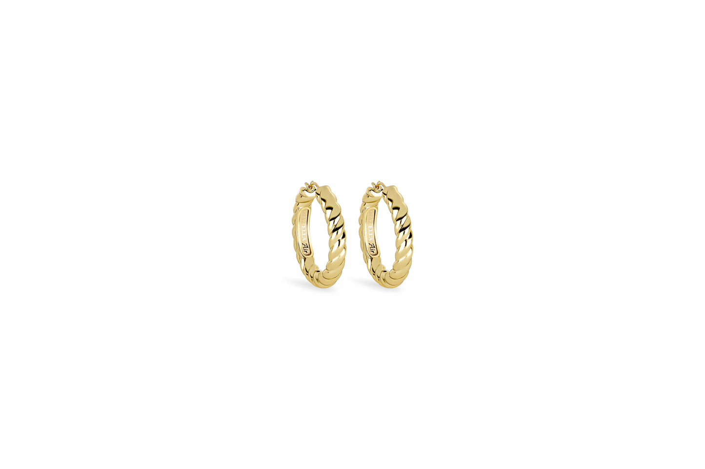 orecchino timeless spirale spessore 0,6 cm
