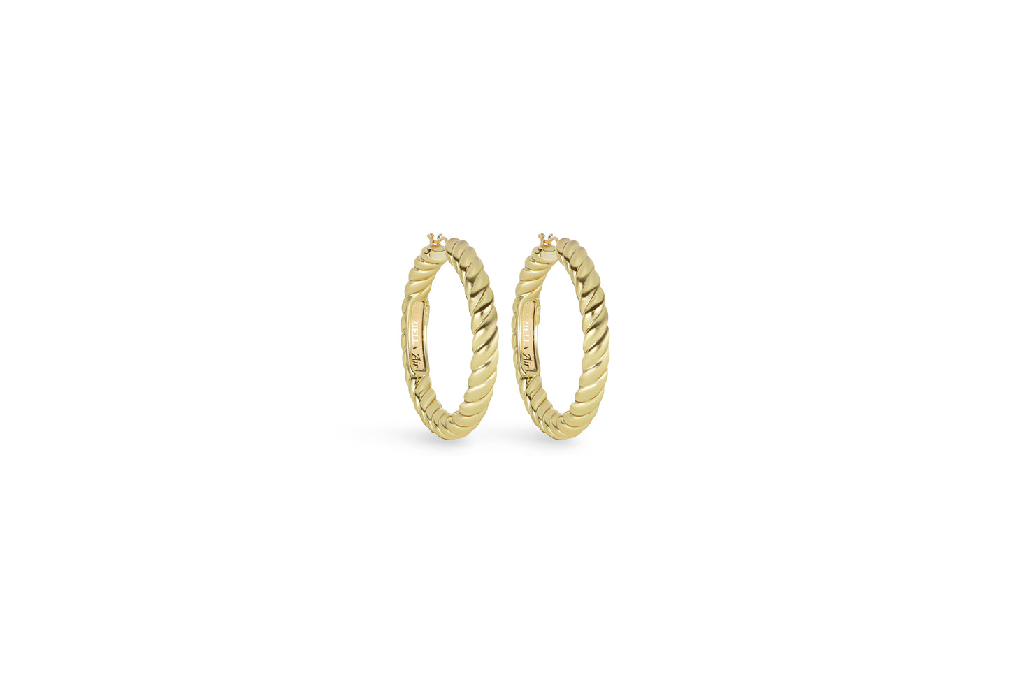orecchino timeless spirale spessore 0,6 cm