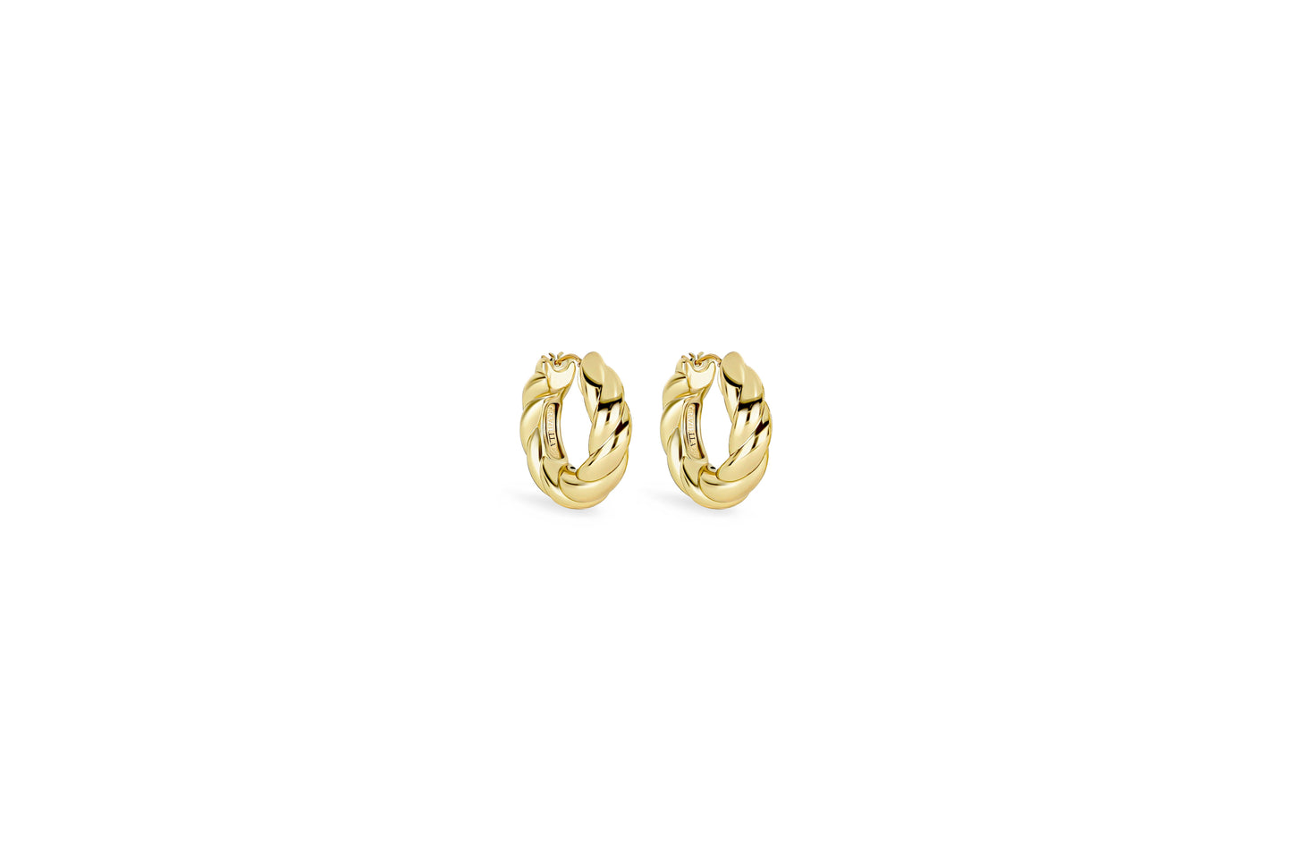 orecchino timeless spirale spessore 0,8 cm