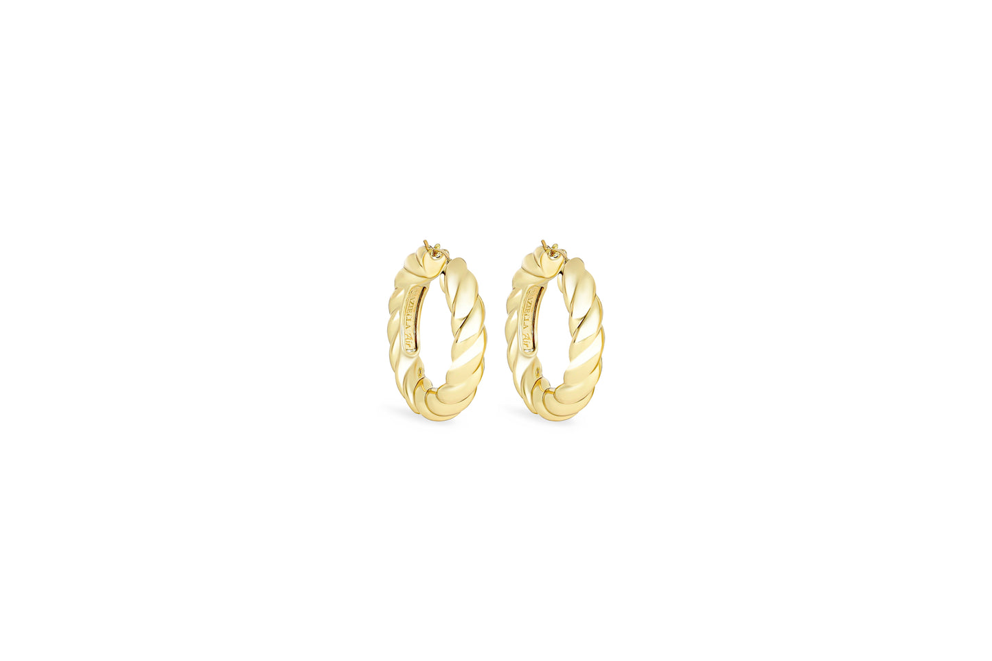 orecchino timeless spirale spessore 0,8 cm