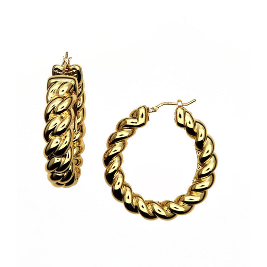 Earrings Rope · 000SEL045/500 · 14 kt