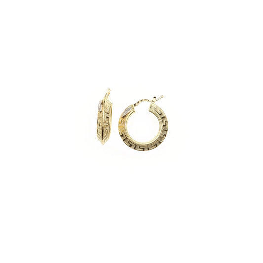 Earrings Greek · 060RET026/415 · 14 kt