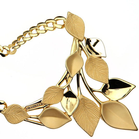 Necklace Leaf · 000SNY079/300 · 18 kt