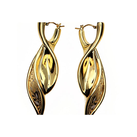 Earrings Leaf · 000REL952/500 · 14 kt