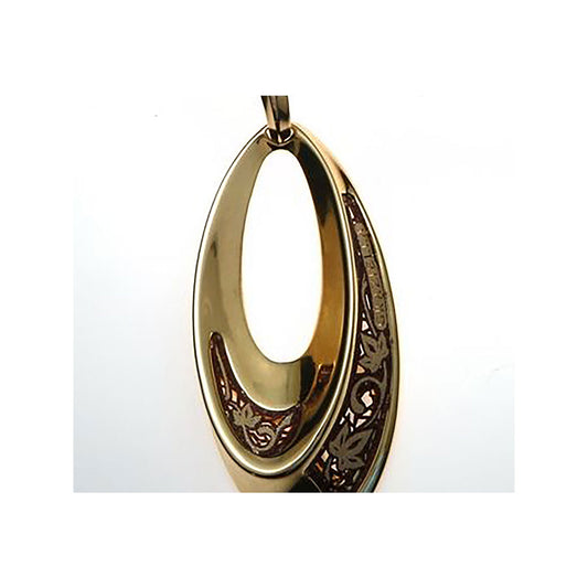 Pendente Foglia · 000NPD129/000 · 18 kt