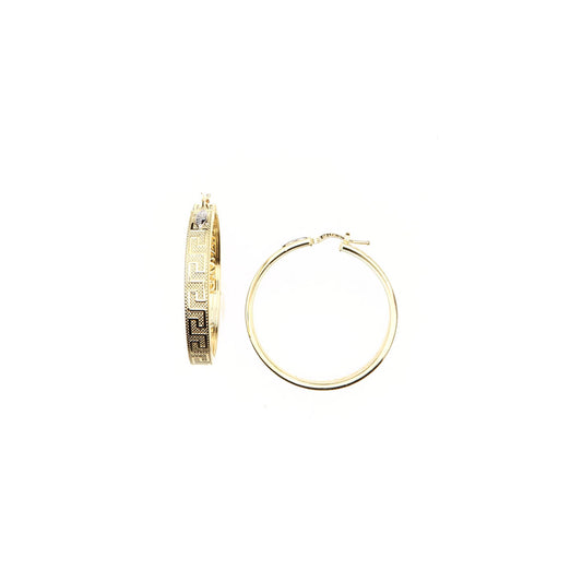 Earrings Greek · 060RET025/435 · 18 kt
