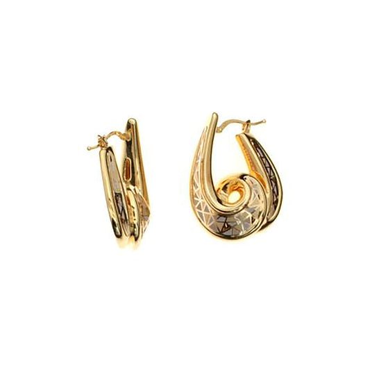 Boucles d'oreilles Nastro · 000NEL690/500 · 14 kt