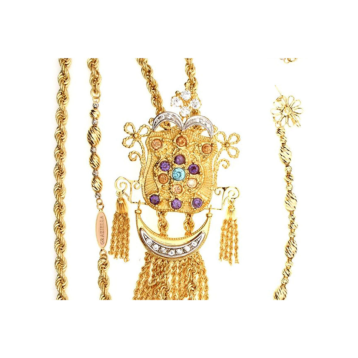 Cravate Stones & Pave · 001HKT300/000
