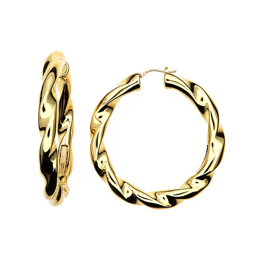 Earrings Torchon · 060RET045/445 · 14 kt
