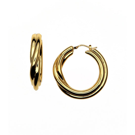 Earrings Weaving · 000SEL039/500 · 14 kt