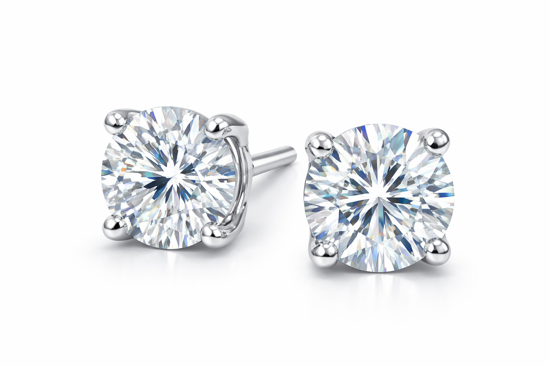 Diamond earrings